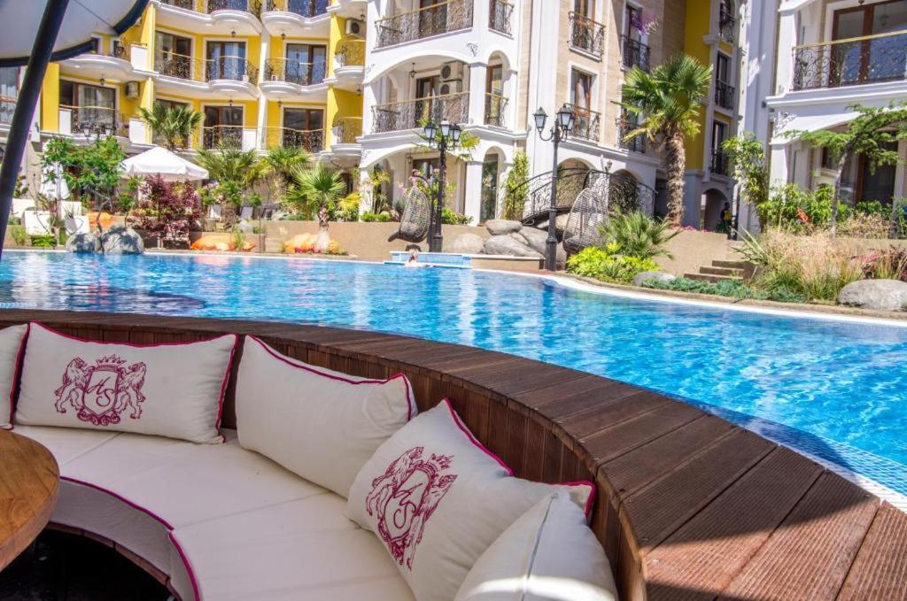 Monte Carlo Lejlighedshotel Sunny Beach Eksteriør billede