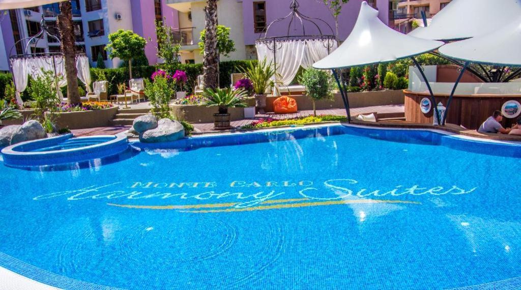 Monte Carlo Lejlighedshotel Sunny Beach Eksteriør billede